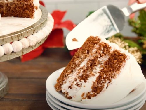 triple ginger gingerbread cake recipe