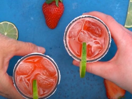 fresh strawberry margarita recipe