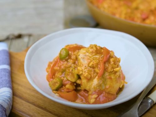 classic arroz con pollo recipe