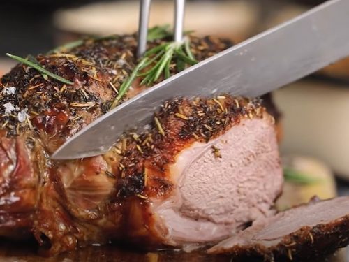 roast leg of lamb recipe