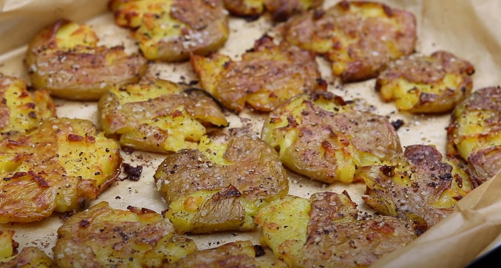 parmesan smashed potatoes recipe