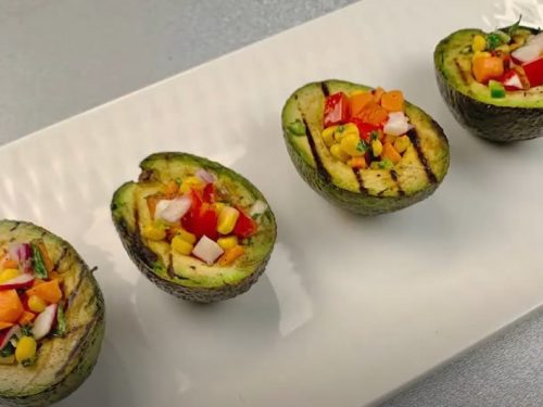 avocado and grilled corn ceviche recipe