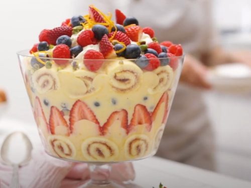 orange gingernut trifle recipe