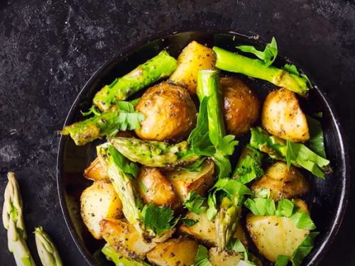 roasted potatoes and asparagus recipe