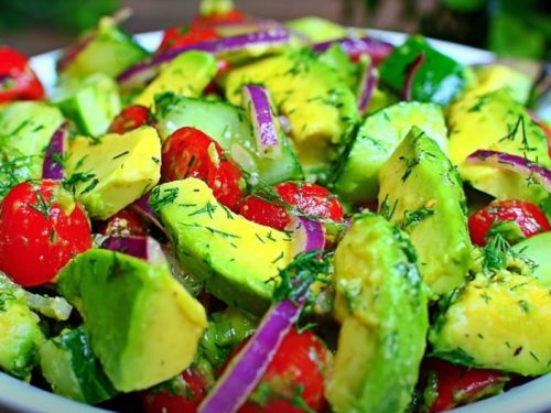 tomato and avocado salad recipe