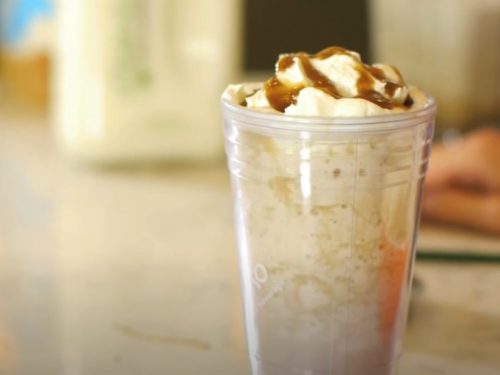 skinny caramel frappe recipe