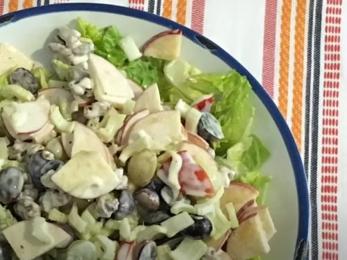 cranberry waldorf salad recipe