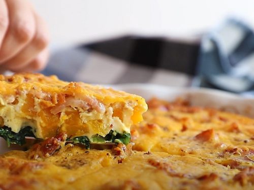 butternut squash and bacon quiche recipe