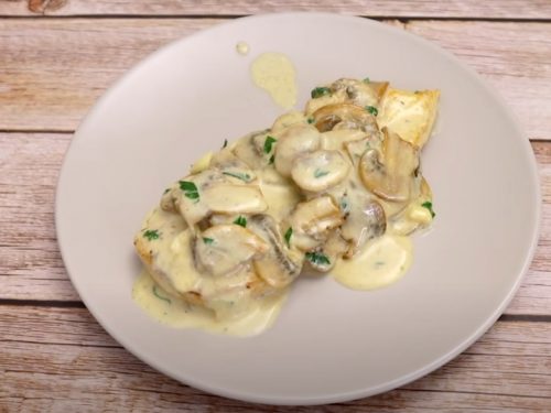 one pot creamy chicken mushroom florentine recipe