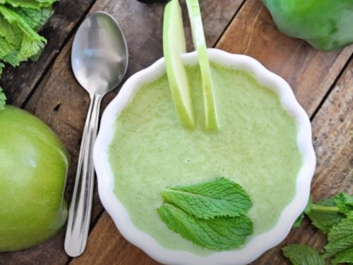 green gazpacho with shrimp recipe