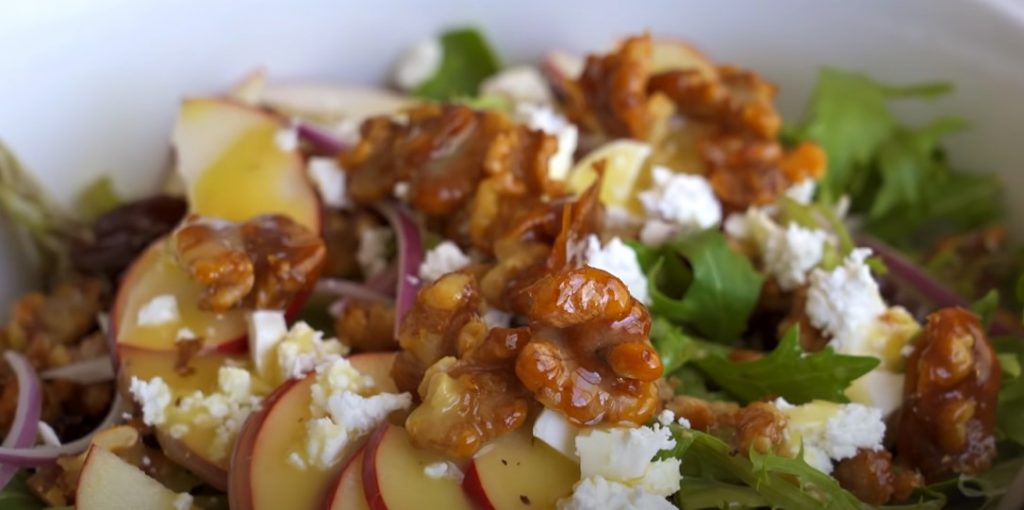 cranberry walnut turkey salad recipe