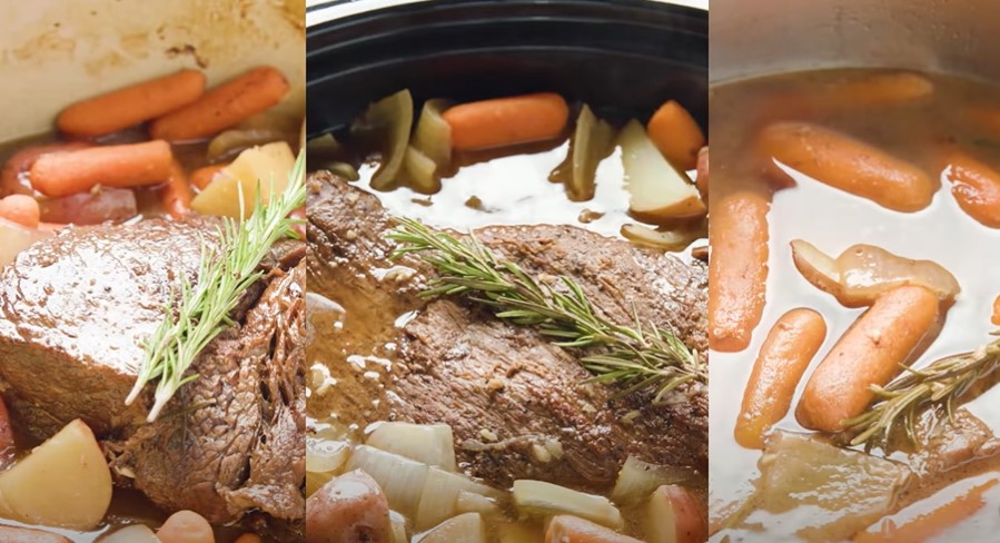 easy slow-cooked pot roast recipe