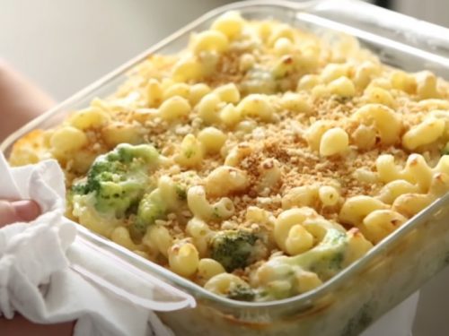 lighter baked macaroni and cheese recipe