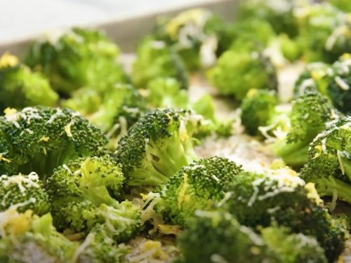 oven roasted lemon parmesan broccoli recipe