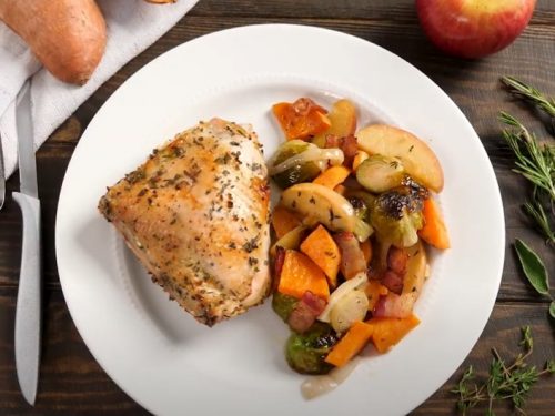 one pan autumn chicken dinner recipe