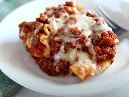 lazy crockpot lasagna recipe