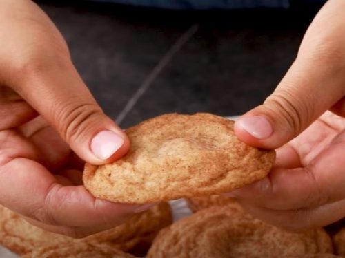 soft caramel snickerdoodles recipe