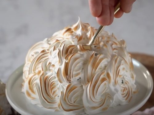 brownie baked alaska recipe