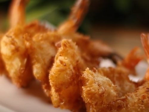 stovetop fried coconut shrimp recipe