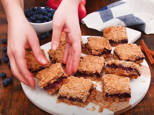 apple blueberry pie bars recipe