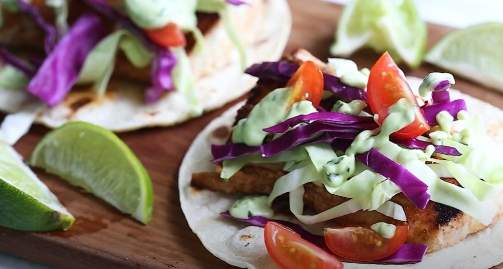 fish tacos with avocado recipe