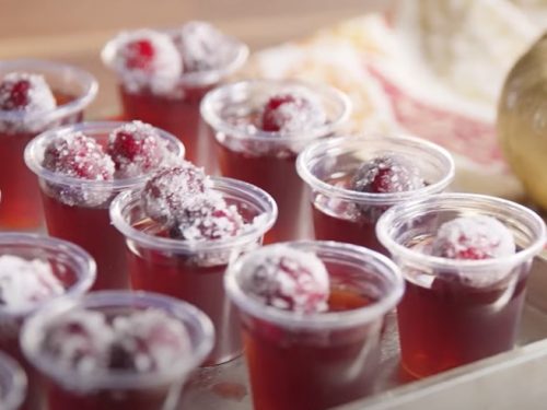 cranberry sauce jello shots recipe