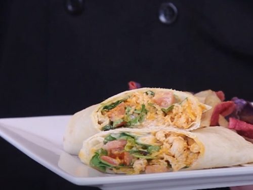 buffalo ranch chicken wraps recipe