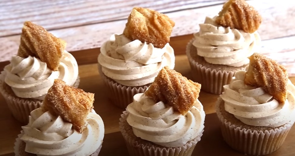 churro cupcakes recipe