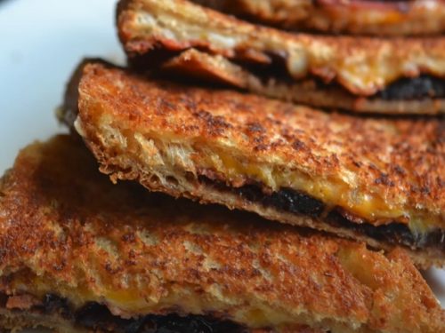 fig and bacon grilled cheese recipe