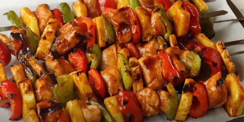 pineapple shish kebobs recipe