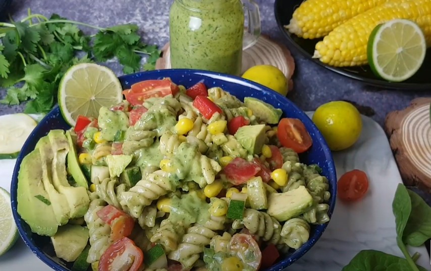 avocado pasta salad recipe