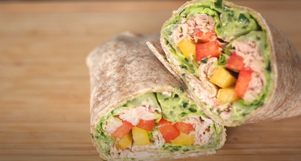 tuna salad wraps recipe