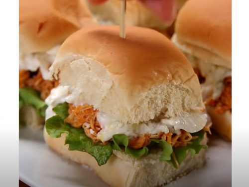 buffalo chicken sliders recipe