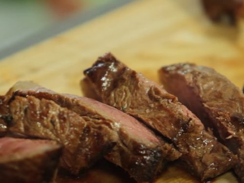 grilled steak with browned butter recipe