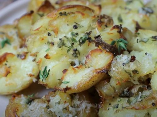 homemade smashed potatoes recipe