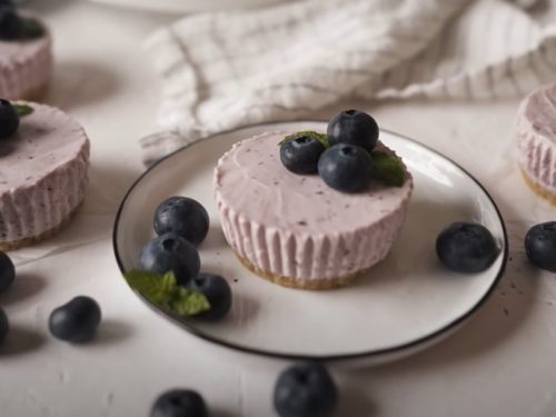 easy blueberry cheesecake bites recipe