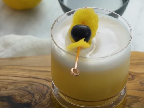 maple whiskey sour recipe