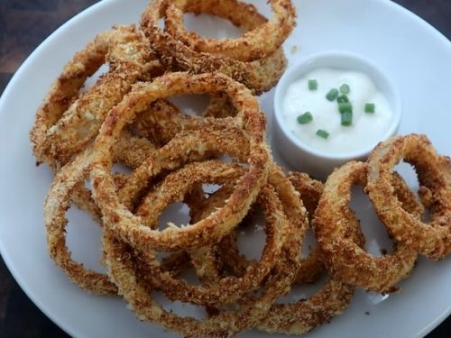 Air Fryer Onion Rings Recipe