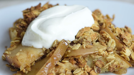 apple crisp with truviar natural sweetener recipe