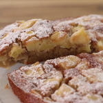 apple polenta cake with walnut oil recipe