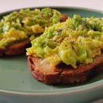 avocado toast with cauliflower mash recipe