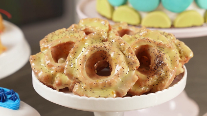 baked lemon poppy seed doughnuts recipe