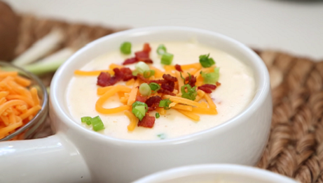 baked potato soup recipe