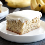 banana cake with cream cheese frosting recipe