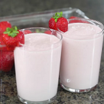 berry banana frozen yogurt shake recipe