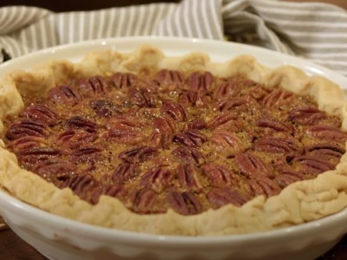 Bourbon-Brown Butter Pecan Pie Recipe