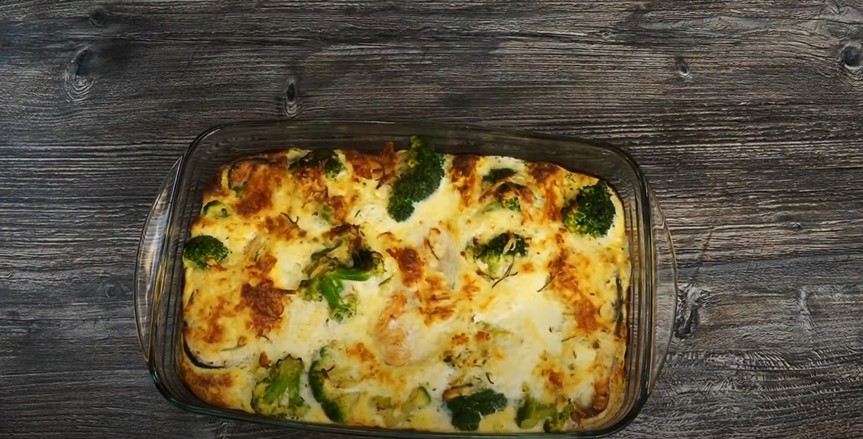 Broccoli Fish Bake Recipe