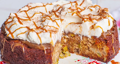 caramel apple cake recipe