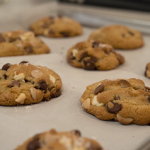 caramel white chocolate cookies recipe