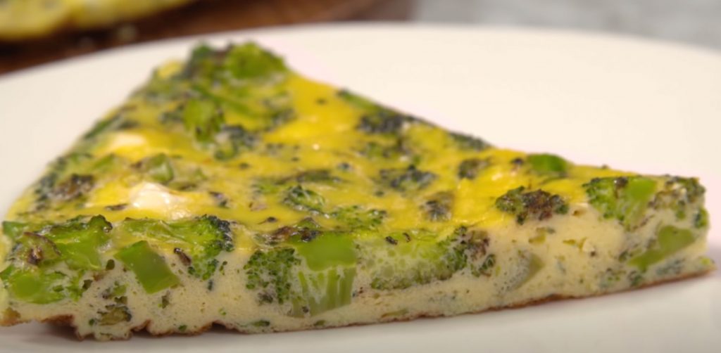 Cheddar Broccoli Frittata Recipe